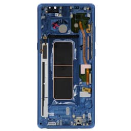 Refurbished - OLED Screen and Digitizer Assembly w/ Frame for Samsung Galaxy Note 8 (N950) (Deep Sea Blue)