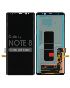 Refurbished - OLED Screen and Digitizer Assembly for Samsung Galaxy Note 8 (N950) (No Frame) (Midnight Black)