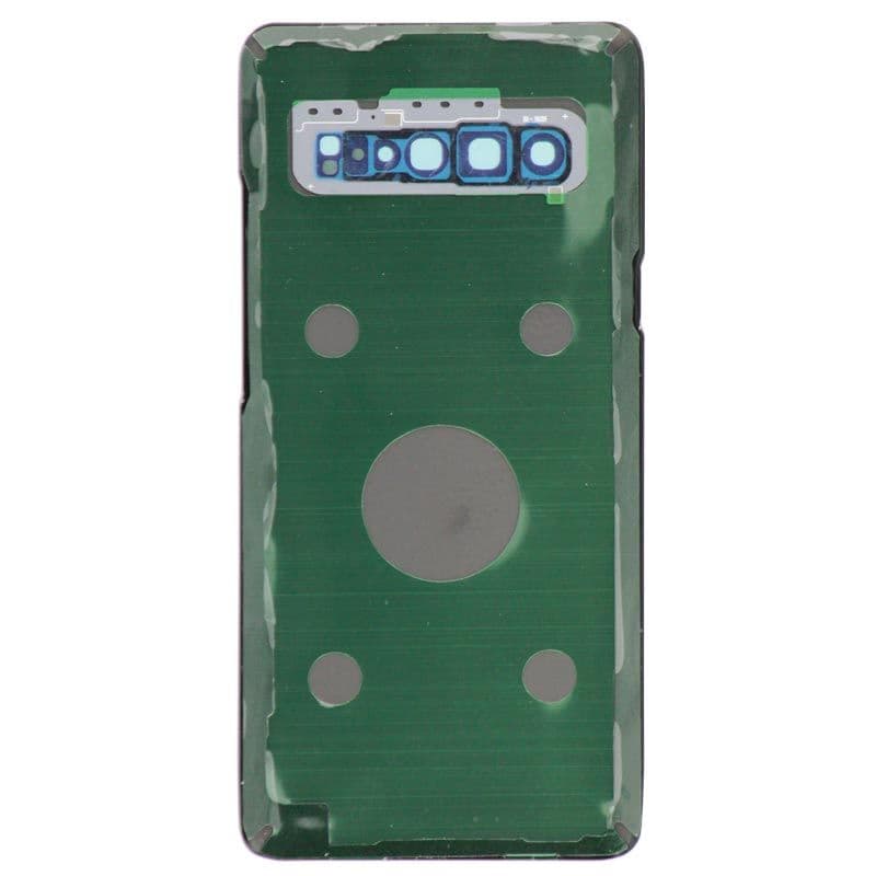 Back Cover w/ Adhesive / Camera Lens for Samsung Galaxy S10 5G (G977) (No Logo) (Prism Black)