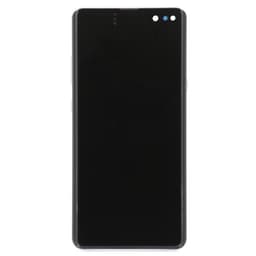 OEM Pull - OLED Screen and Digitizer Assembly w/ Frame for Samsung Galaxy S10 5G (G977) (Grade B) (Crown Silver)