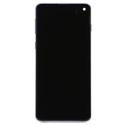 Refurbished - OLED Screen and Digitizer Assembly w/ Frame for Samsung Galaxy S10 (G973) (Prism Blue)