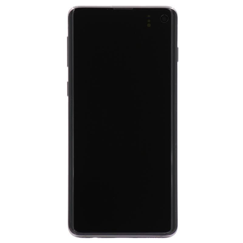 Service Pack - OLED Screen and Digitizer Assembly w/ Frame for Samsung Galaxy S10 (G973) (Prism Black)