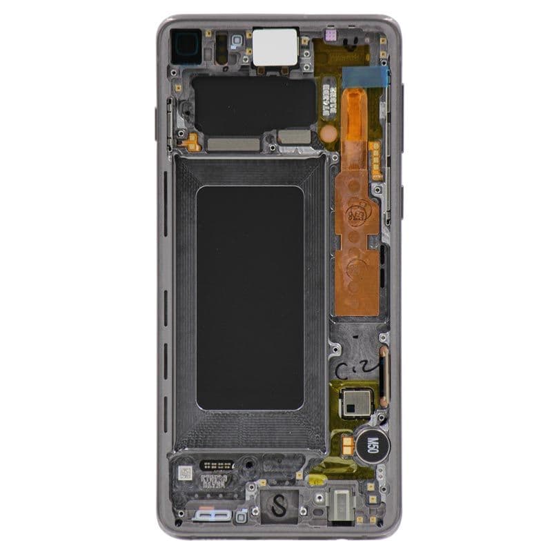 Service Pack - OLED Screen and Digitizer Assembly w/ Frame for Samsung Galaxy S10 (G973) (Prism Black)