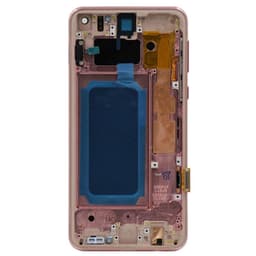 Refurbished - OLED Screen and Digitizer Assembly w/ Frame for Samsung Galaxy S10e (G970) (Flamingo Pink)