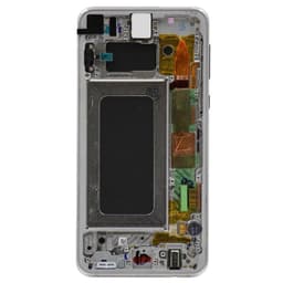 Refurbished - OLED Screen and Digitizer Assembly w/ Frame for Samsung Galaxy S10e (G970) (Prism White)