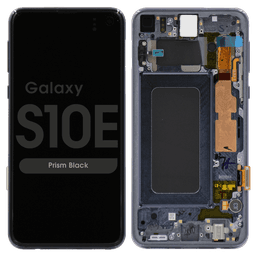 Service Pack - OLED Screen and Digitizer Assembly w/ Frame for Samsung Galaxy S10e (G970) (Prism Black)