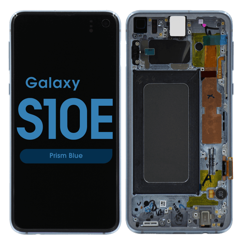 Service Pack - OLED Screen and Digitizer Assembly w/ Frame for Samsung Galaxy S10e (G970) (Prism Blue)