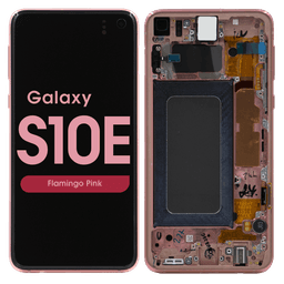 Service Pack - OLED Screen and Digitizer Assembly w/ Frame for Samsung Galaxy S10e (G970) (Flamingo Pink)