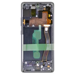 Refurbished - OLED Screen and Digitizer Assembly w/ Frame for Samsung Galaxy S10 Lite (G770) (Prism Black)
