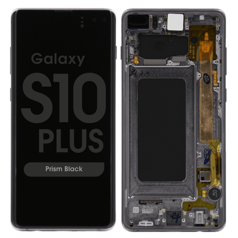 Refurbished - OLED Screen and Digitizer Assembly w/ Frame for Samsung Galaxy S10 Plus (G975) (Prism Black)
