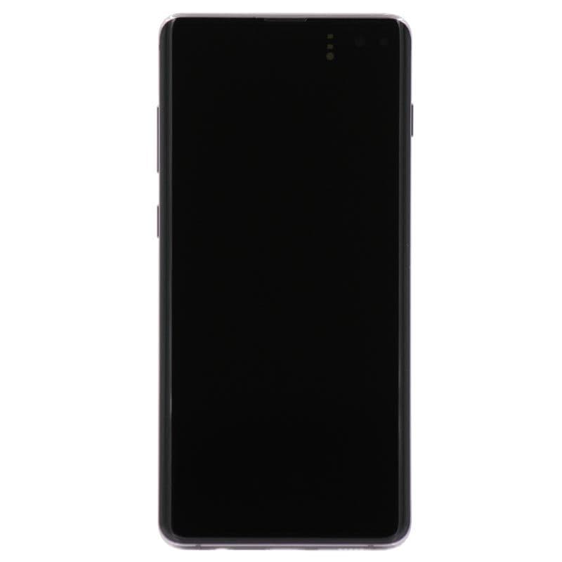 Refurbished - OLED Screen and Digitizer Assembly w/ Frame for Samsung Galaxy S10 Plus (G975) (Prism Black)