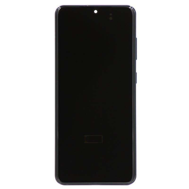 Aftermarket - Soft OLED Screen and Digitizer Assembly w/ Frame for Samsung Galaxy S20 (All Carriers except Verizon 5G UW) (G980) (Cloud Blue)