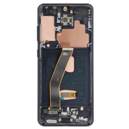 Refurbished - OLED Screen and Digitizer Assembly w/ Frame for Samsung Galaxy S20 (All Carriers except Verizon 5G UW) (G980) (Cosmic Black)