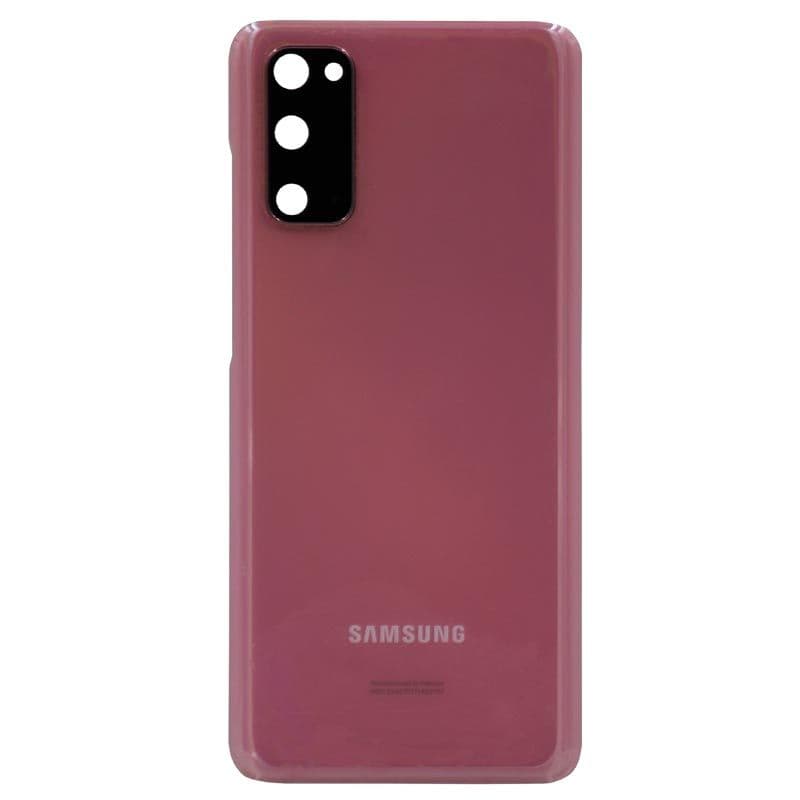 OEM Pull - Back Cover w/ Camera Lens for Samsung Galaxy S20 (G980) (Cloud Pink) 
