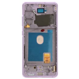 Refurbished - OLED Screen and Digitizer Assembly w/ Frame for Samsung Galaxy S20 FE 5G (G780 / G781) (Cloud Lavender)