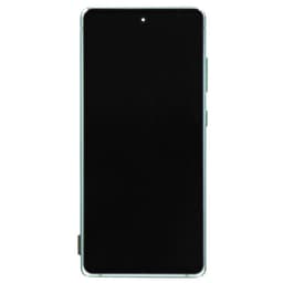 Refurbished - OLED Screen and Digitizer Assembly w/ Frame for Samsung Galaxy S20 FE 5G (G780 / G781) (Cloud Mint)