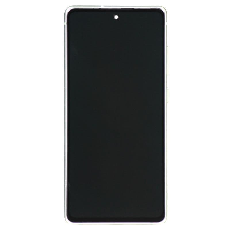 Refurbished - OLED Screen and Digitizer Assembly w/ Frame for Samsung Galaxy S20 FE 5G (G780 / G781) (Cloud White)