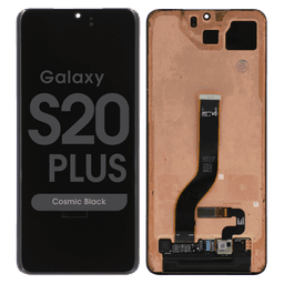 Refurbished - OLED Screen and Digitizer Assembly for Samsung Galaxy S20 Plus (G985) (No Frame) (Cosmic Black)