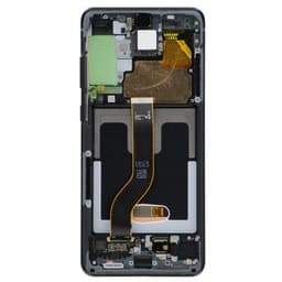 Service Pack - OLED Screen and Digitizer Assembly w/ Frame for Samsung Galaxy S20 Plus (G985) (Cosmic Black)