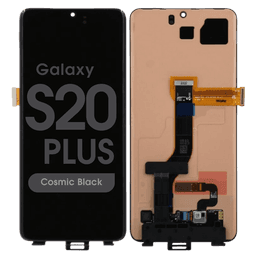 Service Pack - OLED Screen and Digitizer Assembly for Samsung Galaxy S20 Plus (G985) (No Frame) (Cosmic Black)