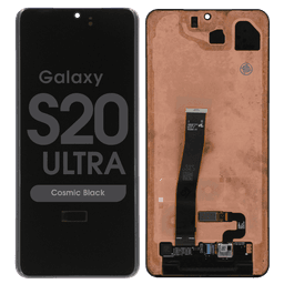 Refurbished - OLED Screen and Digitizer Assembly for Samsung Galaxy S20 Ultra (G988) (No Frame) (Cosmic Black)