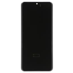 Refurbished - OLED Screen and Digitizer Assembly for Samsung Galaxy S20 Ultra (G988) (No Frame) (Cosmic Black)