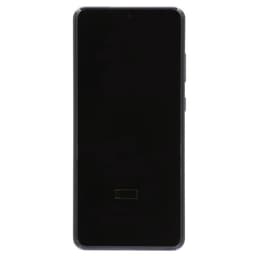 Aftermarket - Soft OLED Screen and Digitizer Assembly w/ Frame for Samsung Galaxy S20 Ultra (G988) (Cosmic Black)