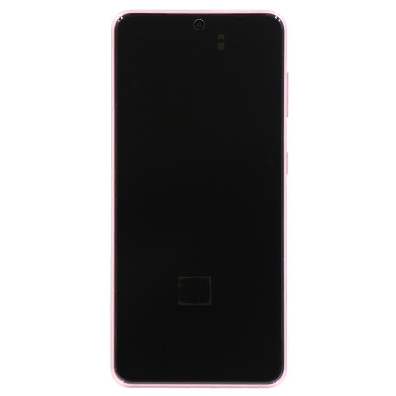 Refurbished - OLED Screen and Digitizer Assembly w/ Frame for Samsung Galaxy S21 (Must Transfer Antenna for Verizon) (G991) (Phantom Pink)