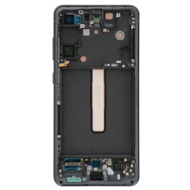 Refurbished - OLED Screen and Digitizer Assembly w/ Frame for Samsung Galaxy S21 FE 5G (G990U) (US Version) (Gray)