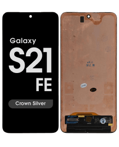 Refurbished - OLED Screen and Digitizer Assembly for Samsung Galaxy S21 FE (G990) (No Frame) (Black)