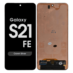 Refurbished - OLED Screen and Digitizer Assembly for Samsung Galaxy S21 FE (G990) (No Frame) (Black)