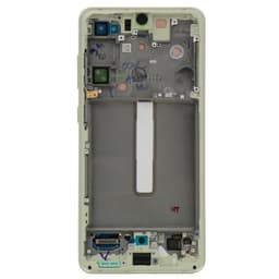 Service Pack - OLED Screen and Digitizer Assembly w/ Frame for Samsung Galaxy S21 FE 5G (G990) (Green)