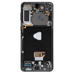 Refurbished - OLED Screen and Digitizer Assembly w/ Frame for Samsung Galaxy S21 Plus  5G (All Carriers except Verizon 5G UW) (G996) (Phantom Black)