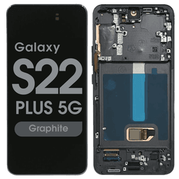 Refurbished - OLED Screen and Digitizer Assembly w/ Frame for Samsung Galaxy S22 Plus 5G (S906) (US Version) (Graphite)