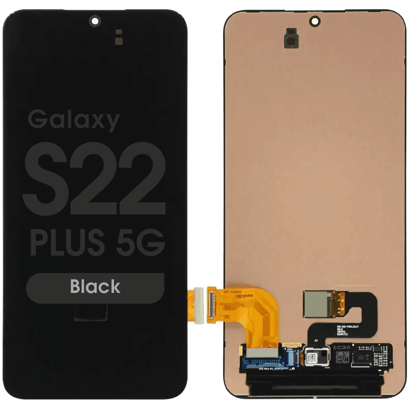 Service Pack - OLED Screen and Digitizer Assembly for Samsung Galaxy S22 Plus 5G (No Frame) (Black)