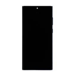 Aftermarket - 120Hz Soft OLED Screen and Digitizer Assembly w/ Frame for Samsung Galaxy S22 Ultra 5G (S908) (Phantom Black)