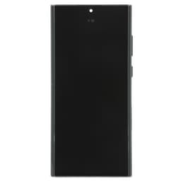 Aftermarket - Soft OLED Screen and Digitizer Assembly w/ Frame for Samsung Galaxy S22 Ultra 5G (S908) (Black)