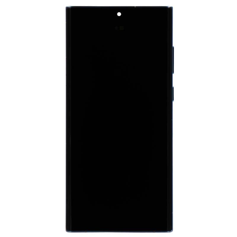 Aftermarket - Soft OLED Screen and Digitizer Assembly w/ Frame for Samsung Galaxy S22 Ultra 5G (S908) (Green)