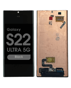 Refurbished - OLED Screen and Digitizer Assembly for Samsung Galaxy S22 Ultra 5G (S908) (No Frame) (Black)