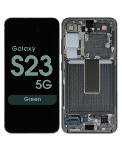 Service Pack - OLED Screen and Digitizer Assembly w/ Frame for Samsung Galaxy S23 5G (S911) (US / International Version) (Green)