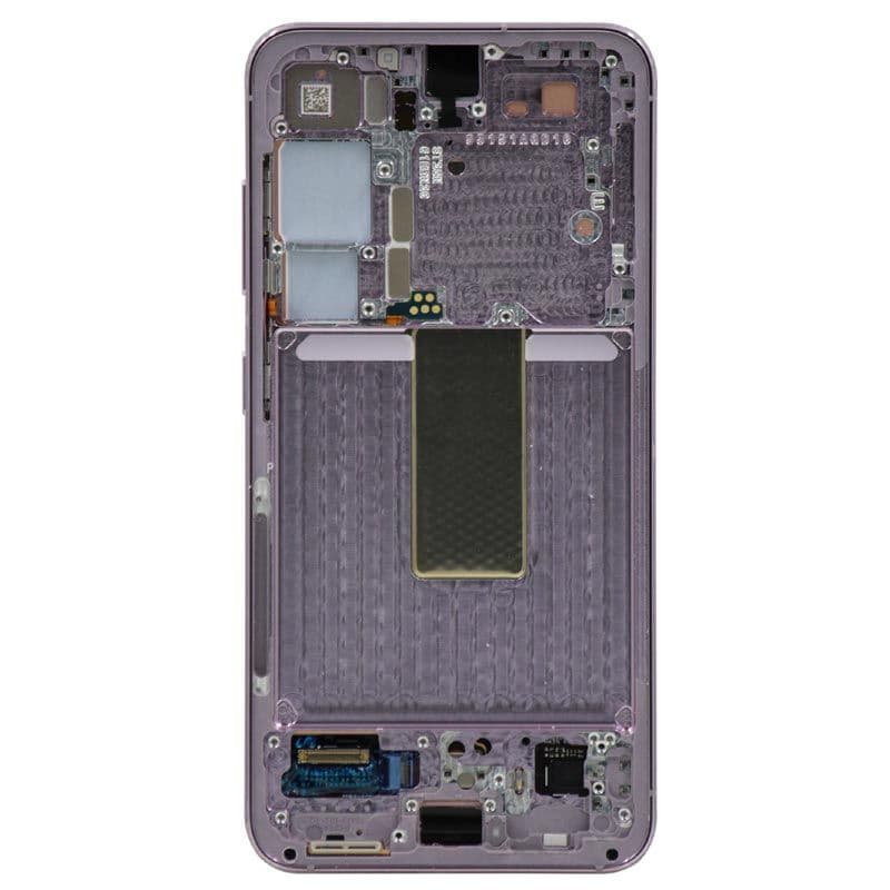 Service Pack - OLED Screen and Digitizer Assembly w/ Frame for Samsung Galaxy S23 5G (S911) (US / International Version) (Lavender)