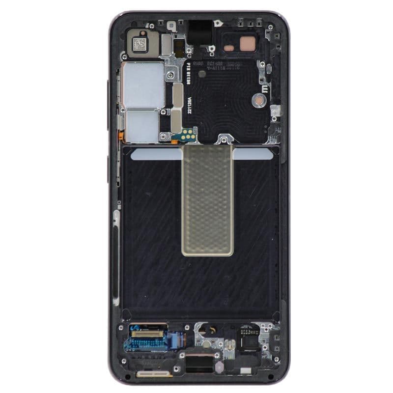 Service Pack - OLED Screen and Digitizer Assembly w/ Frame for Samsung Galaxy S23 5G (S911) (US / International Version) (Phantom Black)