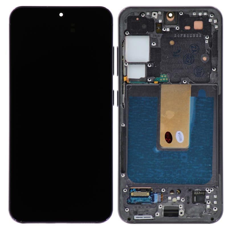 Refurbished - OLED Screen and Digitizer Assembly w/ Frame for Samsung Galaxy S23 5G (S911) (US / International Version) (Phantom Black)