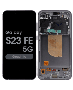 OEM Pull - OLED Screen and Digitizer Assembly w/ Frame for Samsung Galaxy S23 FE 5G (S711) (Grade B) (Graphite)