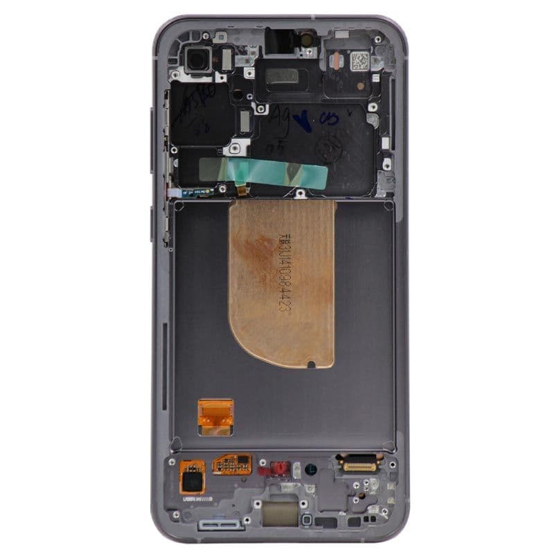 Service Pack - OLED Screen and Digitizer Assembly w/ Frame for Samsung Galaxy S23 FE 5G (S711) (Graphite)