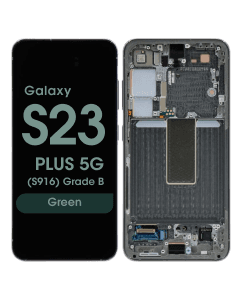 OEM Pull - OLED Screen and Digitizer Assembly w/ Frame for Samsung Galaxy S23 Plus 5G (S916) (Grade B) (Green)