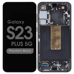 Service Pack - OLED Screen and Digitizer Assembly w/ Frame for Samsung Galaxy S23 Plus 5G (S916) (US / International Version) (Phantom Black)