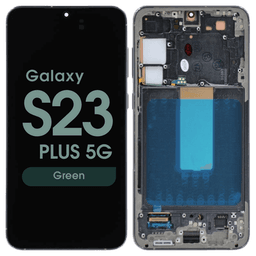 Refurbished - OLED Screen and Digitizer Assembly w/ Frame for Samsung Galaxy S23 Plus 5G (S916) (US / International Version) (Green)