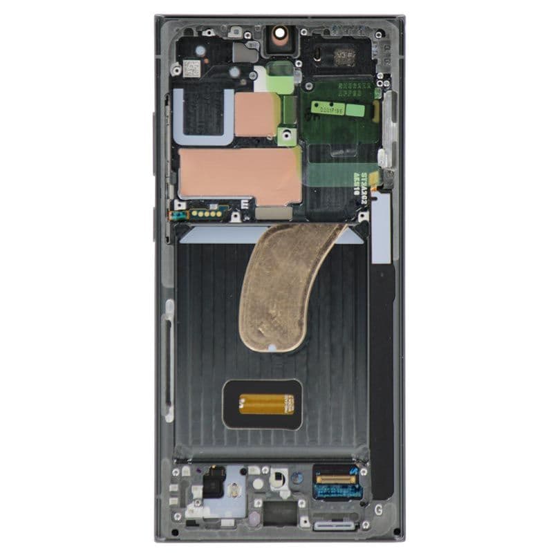 Refurbished - OLED Screen and Digitizer Assembly w/ Frame for Samsung Galaxy S23 Ultra 5G (S918) (US / International Version) (Green)