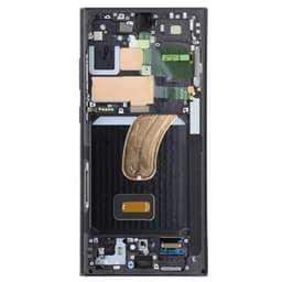 Refurbished - OLED Screen and Digitizer Assembly w/ Frame for Samsung Galaxy S23 Ultra 5G (S918) (US / International Version) (Phantom Black)
